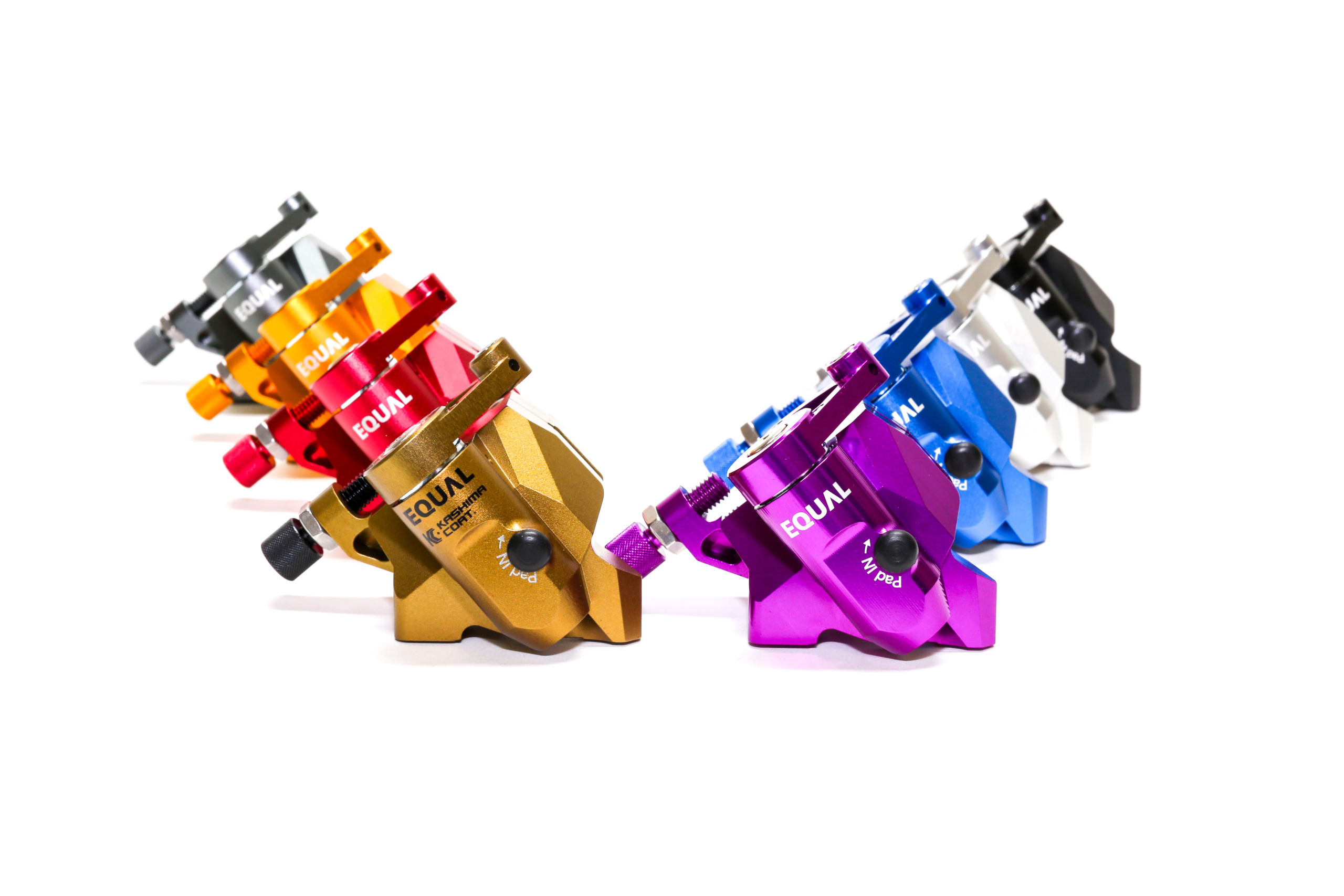 機械式ディスクブレーキキャリパーセット